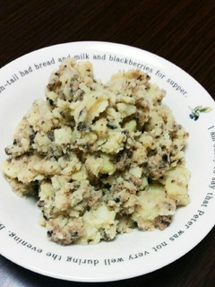 さっぱりポテサラ☆ブラックオリーブ入り-レシピのメイン写真