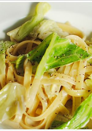 アンチョビクリームとキャベツのパスタ-レシピのメイン写真