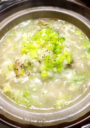 参鶏湯風餅入り鍋♪おろしたっぷり♪-レシピのメイン写真
