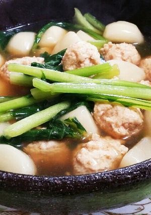 かぶらと鷄団子の煮物☆-レシピのメイン写真