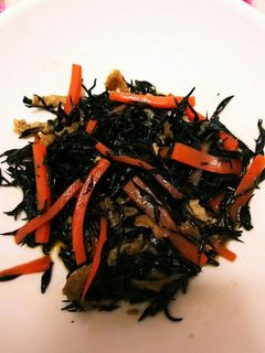 我が家のひじきの煮物-レシピのメイン写真