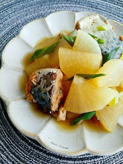 缶詰で!大根と鯖の簡単煮✩-レシピのメイン写真