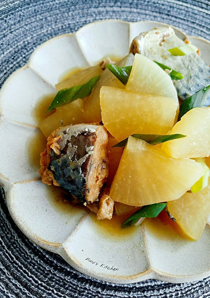 缶詰で！大根と鯖の簡単煮✩-レシピのメイン写真