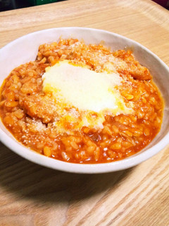 トマト風味の洋風雑炊-レシピのメイン写真