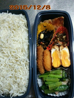 目玉焼きの甘酢がらめ(旦那のお弁当)-レシピのメイン写真
