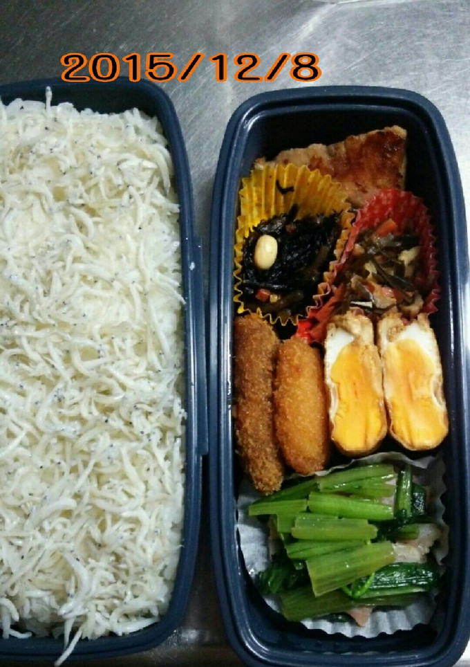 目玉焼きの甘酢がらめ(旦那のお弁当)-レシピのメイン写真