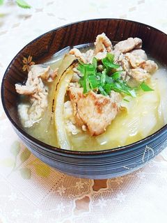 豚肉と大根のコク旨味噌汁 -レシピのメイン写真