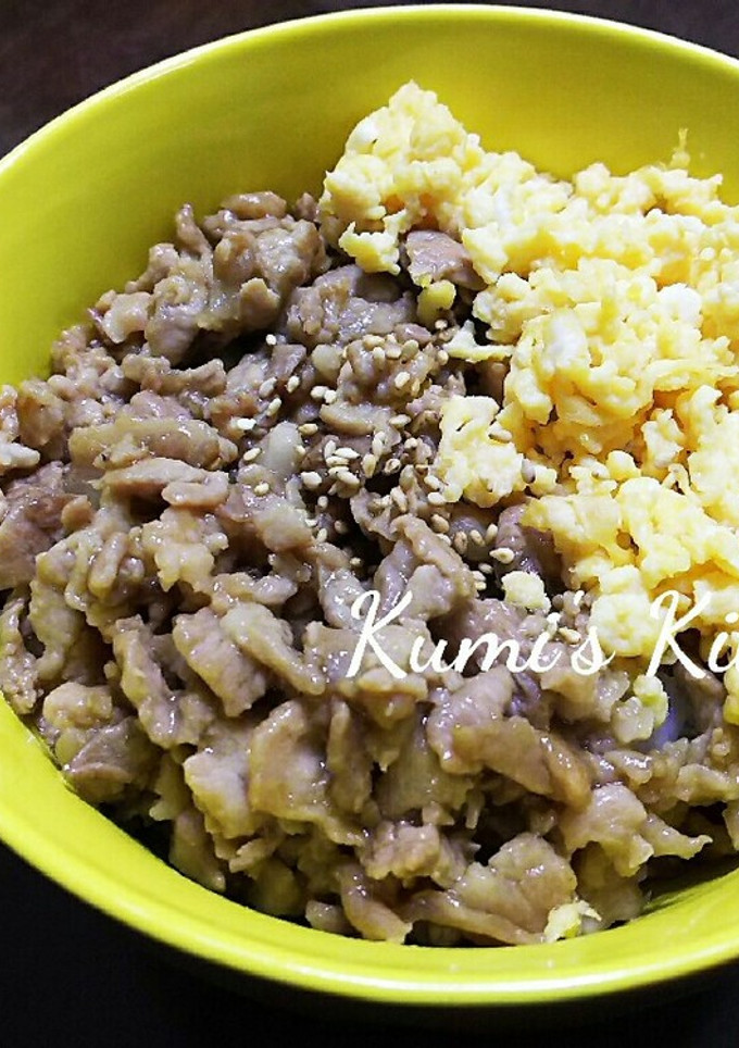 ★しっとり柔らか豚こまそぼろ丼★-レシピのメイン写真