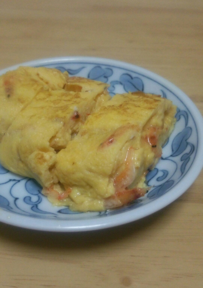 桜えびの卵焼き-レシピのメイン写真