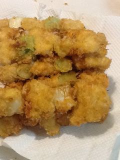 あっさり柔らか鶏胸肉のねぎま串カツ-レシピのメイン写真