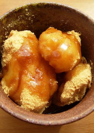 ◆　みるく餅のきな粉くろみつがけ　◆-レシピのメイン写真