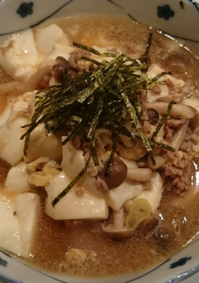 簡単！豆腐の卵とじすき焼き風味-レシピのメイン写真