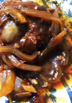 煮込みハンバーグのソース【覚え書き】-レシピのメイン写真