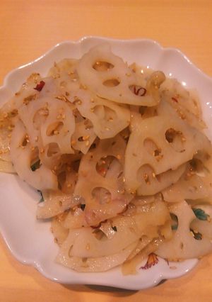 レンコンきんぴら-レシピのメイン写真