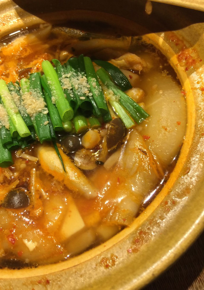 真鱈とキノコとお豆腐の熱辛旨鍋-レシピのメイン写真
