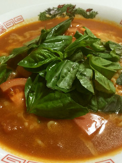 サッポロ一番味噌ラーメンのイタリアン風-レシピのメイン写真