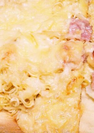 塩ラーメンの美味し～いピザ♬-レシピのメイン写真