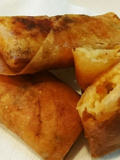 揚げないじゃがチーズ春巻き♪冷凍も!-レシピのメイン写真