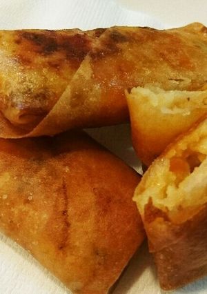 揚げないじゃがチーズ春巻き♪冷凍も！-レシピのメイン写真