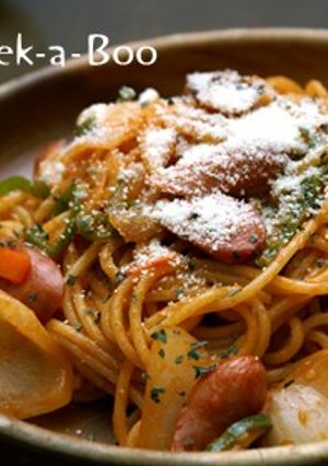 簡単♬ケチャップナポリタン!!!-レシピのメイン写真