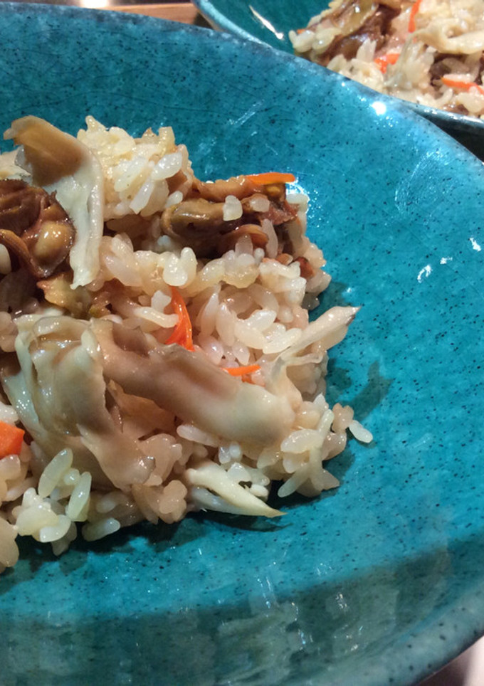 牡蠣やあさりの佃煮で簡単炊き込み御飯-レシピのメイン写真