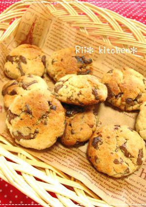 材料４つ♪簡単HM♡チョコクッキー♡-レシピのメイン写真