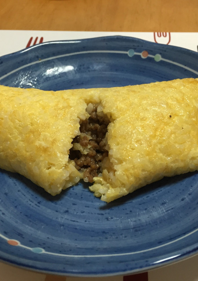 とろーり半熟焼きTKG（肉そぼろ）-レシピのメイン写真