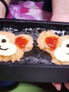 お猿のお弁当-レシピのメイン写真