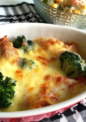 鶏肉のトマト煮込みグラタン-レシピのメイン写真