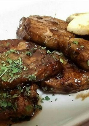 ほんのりバター♪豚ヒレ肉のバルサミコ酢-レシピのメイン写真
