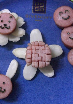 おべんとウィンナー☆（キャラ弁）-レシピのメイン写真