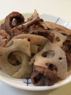 牛肉とレンコンのきんぴら-レシピのメイン写真