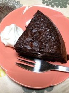 ガーナチョコで作るチョコレートケーキ-レシピのメイン写真
