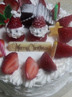 クリスマス ショートケーキ-レシピのメイン写真