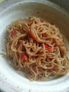 糸こんにゃくだけの旨いピリ辛炒め❣❣-レシピのメイン写真