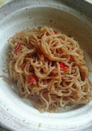 糸こんにゃくだけの旨いピリ辛炒め❣❣-レシピのメイン写真