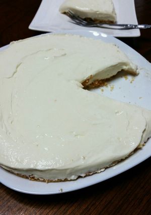 混ぜるだけ!レアチーズケーキ-レシピのメイン写真