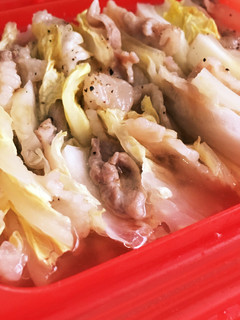 【ルクエで作る】豚肉と白菜の重ね蒸し-レシピのメイン写真