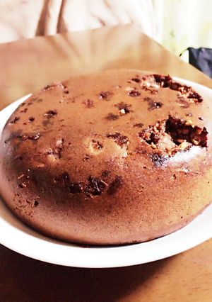 炊飯器で簡単！ほわほわバナナチョコケーキ-レシピのメイン写真