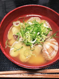 大学生が作るあさりの味噌汁-レシピのメイン写真