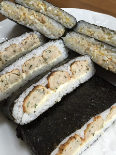 チーズケースでおにぎらず-レシピのメイン写真