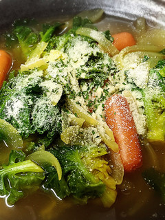 プチヴェールと玉ねぎのカレーブイヨン煮-レシピのメイン写真