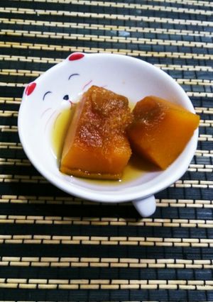 カボチャ☆黒糖煮-レシピのメイン写真