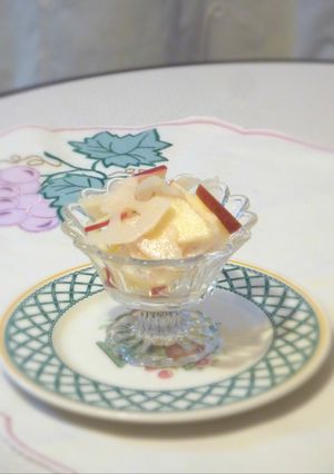 れんこんとりんごの甘酢漬け-レシピのメイン写真