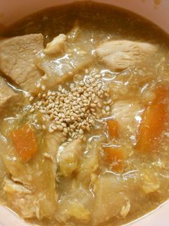 簡単!白菜と卵と鶏むね肉の中華煮込み!!-レシピのメイン写真