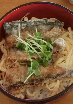 さんまの蒲焼き丼-レシピのメイン写真