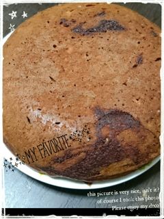 炊飯器チョコレートケーキ。ヨーグルト入。-レシピのメイン写真