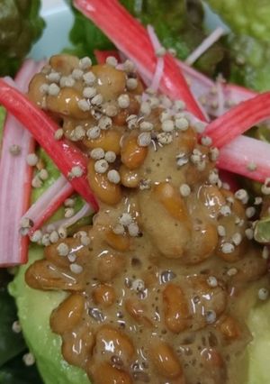 お年寄り絶讚シリーズ❗わさび味納豆❗-レシピのメイン写真