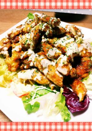 胸肉のカレー粉揚げ･甘酢マヨネーズ和え-レシピのメイン写真