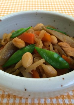 切干し大根五目煮-レシピのメイン写真